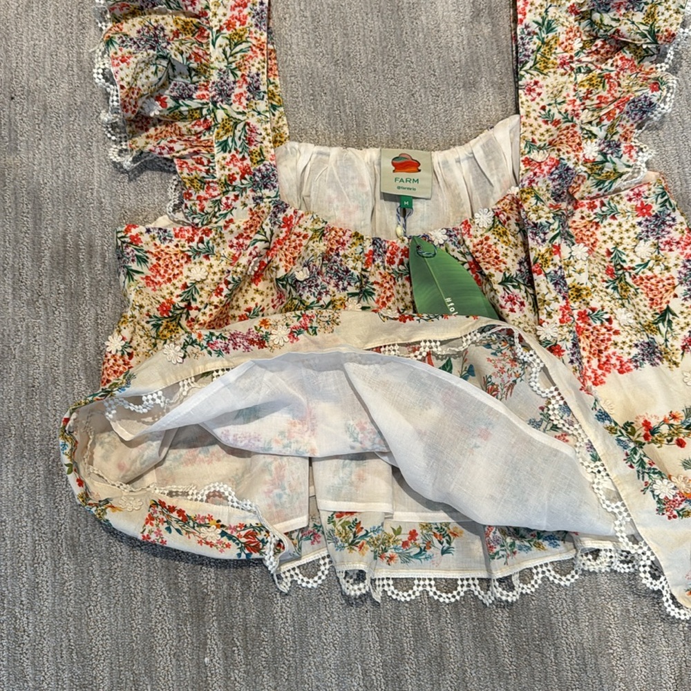 FARM Rio Multicolor Floral Blouse - Picture 8 of 12
